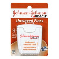 Johnson Johnson Reach Unwaxed Floss Unflavored 55 Yd