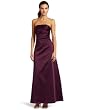 ABS Allen Schwartz Women's Strapless Side Tucks Gown ABS Allen Schwartz Women's Strapless Side Tucks Gown