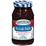 Smucker's Sugar Free Red Raspberry Preserves 12.75 oz