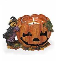 Boyds Bears Halloween Elvira Punkinbeary Things That Go Bump Votive Holder 27737