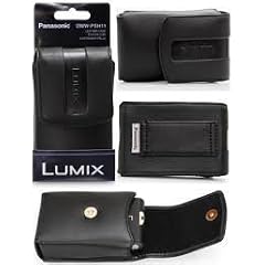 Panasonic DMW-PSH11XEK vertikale Ledertasche f�r FX 60/40/37/ FS7/6 (wie DMWD-CFX35-K ohne SD-Fach) schwarz