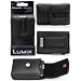Panasonic DMW-PSH11XEK vertikale Ledertasche f�r FX 60/40/37/ FS7/6 (wie DMWD-CFX35-K ohne SD-Fach) schwarz