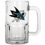 NHL San Jose Sharks 20-Ounce Root Beer Style Mug - Primary Logo