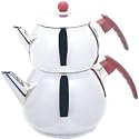 Stainless Steel Turkish Tea Pot Size No:2 ideal for a family