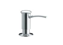 KOHLER K-1895-C-VS Soap or Lotion Dispenser with Contemporary Design (Clam Shell Packed), Vibrant Stainless