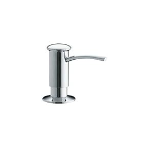 KOHLER 1895-C-BN Soap/Lotion Dispenser with Contemporary Design, Vibrant Brushed Nickel