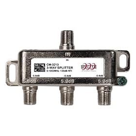 Channel Master CM 3213 3-Way Digital Splitter (CM3213)
