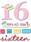 Me & My Big Ideas Soft Spoken Themed Embellishments Sweet Sixteen SS-253; 3 Items/Order