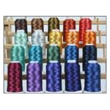 20 Cone Set Polyester Embroidery Thread - Royal Colors