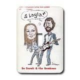 Londons Times Funny Panel Hollywood Cartoons - Bo Derek And The Dominoes - Light Switch Covers - single toggle switch