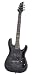 Schecter Damien Elite Electric Guitar - See Thru Black