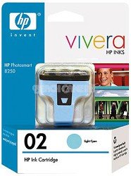 HP 02 Light Cyan Ink Cartridge