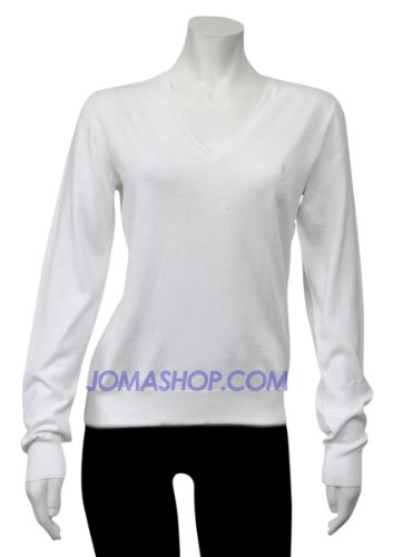 white v-neck sweater. White V-neck Sweater