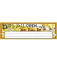 NAME PLATE ME BOOKS FALL OPEN