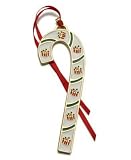 Review Wallace 5033910 / Wallace 2008 Gold Plated Candy Cane - 28th Edition Ornament