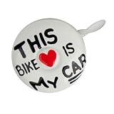 Kikkerland Dring Dring Bike Bell, This Bike Is My Car