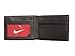 Nike Leather Passcase Wallet w/Red Tin Gift Box