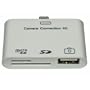 Gilsey� 3-in-1 Camera Connection Kit auf 8 Pin to USB SD Card MicroSD f�r Apple iPad 4 & iPad Mini - �bertr�gt Bilder und Videos