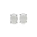 2.90 Carat Genuine Moonstone Sterling Silver Stud Earrings
