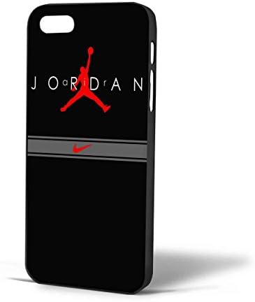 Jordan Nike Red for Iphone Case (iPhone 6 plus Black)