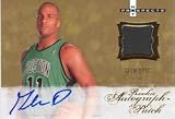2007 Hot Prospects Authentic Glen Davis Rookie Autograph & Game-Worn Jersey Card