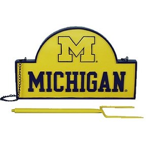 15X9 Estate Mailbox Michigan Wolverines