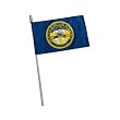 Nebraska Flag 4x6 inch Nylon - Clearance Sale