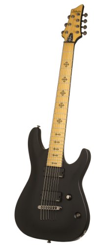 Schecter JEFF LOOMIS-7 Electric Guitar NT, See-Thru Black, Left Handed