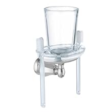 American Standard 6028160.295 Dazzle Tumbler and Toothbrush Holder, Satin Nickel