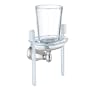American Standard 6028160.295 Dazzle Tumbler and Toothbrush Holder, Satin Nickel