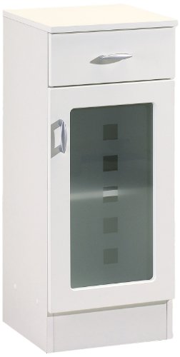 Held Möbel Bari U 35 Unterschrank 1 türig, 1 Schubkasten, 1 Einlegeboden 35 / 84 / 35 cm