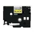 Brother International Corp. BRTTZES631 Industrial Tape- Laminated- .50in. Size- Black-Yellow