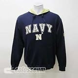 Navy Midshipmen Licensed Hooded Sweatshirt - M