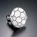 Soccer Ball Billet Hitch Plug Receiver Cover