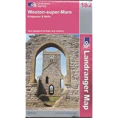 Weston-super-Mare, Bridgwater and Wells (Landranger Maps)
