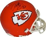 Dwayne Bowe Autographed/Hand Signed Kansas City Chiefs Replica Mini Helmet