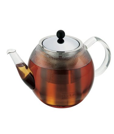 SHIN CHA Tea press with s/s filter, 1.0 l, 34 oz
