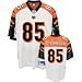 Bengals - Reebok Men's NFL White Replica Jersey - Johnson, Chad