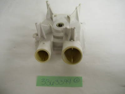 3363394 WASHER PUMP WHIRLPOOL KENMORE ROPER USED PART pg