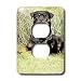 Dogs Rottweiler - Rottweiler - Light Switch Covers - 2 plug outlet cover