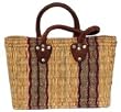 Moroccan Straw Summer Beach / Shopper / Tote Bag