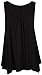 PurpleHanger Women's Stretch Sleeveless Skater Shift Dress