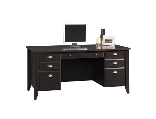 Shoal Creek Executive Desk Jamocha
