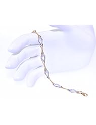 14K Two Tone Gold Bracelet