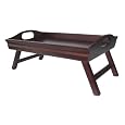 Sedona Bed Tray w/ Folding Legs- Antique Walnut