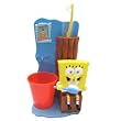 Spongebob Great Smile Toothbrush Gift 3 Pcs Set (Toothbrush Holder, Toothbrush, Rinse Cup)