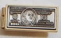 Two Tone Benjamin Franklin Money Clip