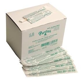 Puritan Sterile Cotton Tip Applicators 3'' 100 Pks Of 2