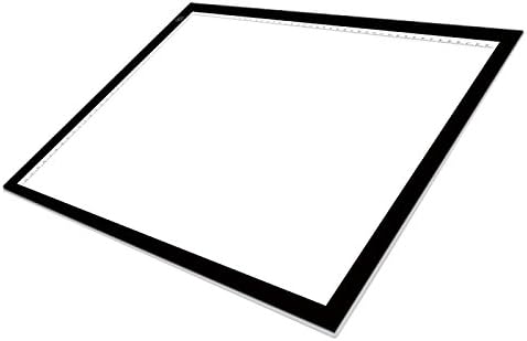 Great Value Graphics Tablet Huion Ultra Thin Adjustable USB A3 LED Light Board Light Tracing Pad