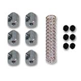 10300 Aluminum Stoppers w / Spring - B000BOJ88U